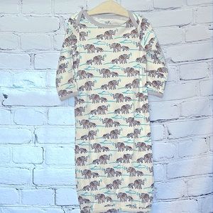 Touched By Nature Baby Gown Size 0-6 Months Excellent Condition